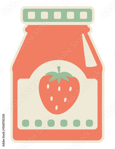 Strawberry Jam Jar