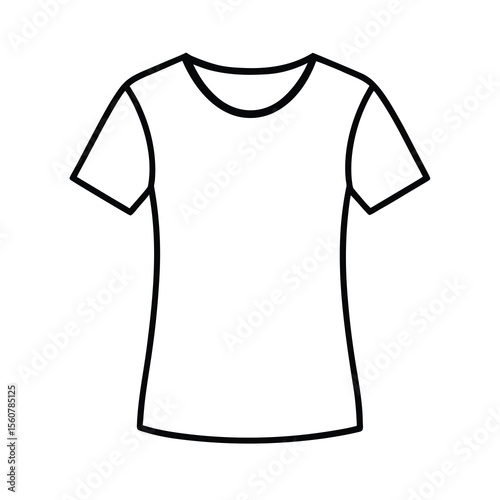 clean t shirt sketch illustration art