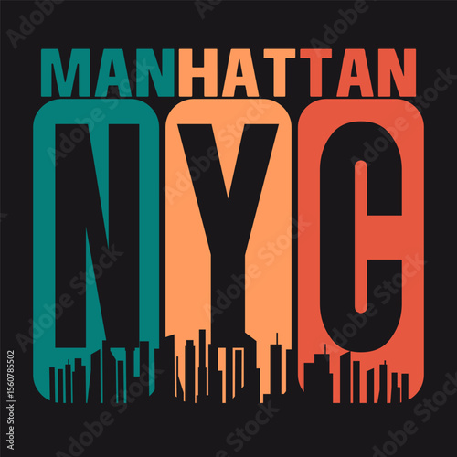 Sport t-shirt graphics. New York City athletic apparel design. Vector