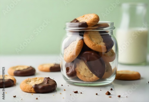 homemade cookies with nuts