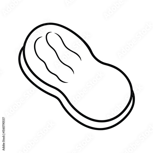 peanut butter sketch vector art