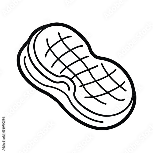 peanut butter sketch vector art