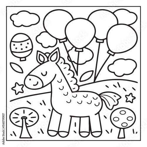 Cute Farm Animal Coloring Pages for Kids – Bold and Easy Line Art Printables