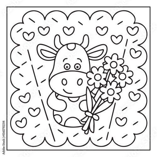 Cute Farm Animal Coloring Pages for Kids – Bold and Easy Line Art Printables