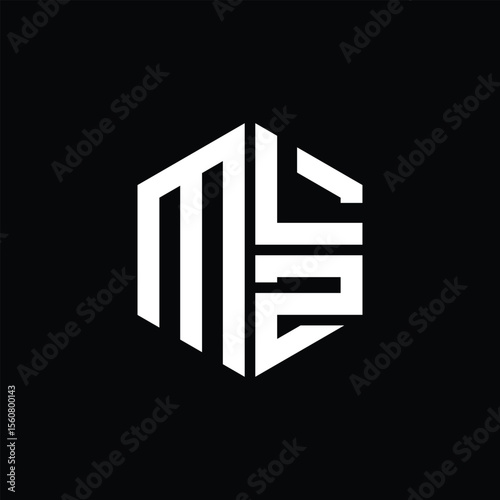 
MLZ logo MLZ icon MLZ monogram MLZ letter minimalist Circle flat Unique modern abstract logo design.