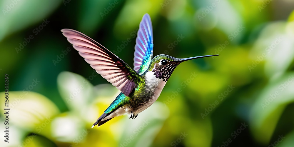 Fototapeta premium Close-Up of Green Leaf with Visible Veins and Vibrant Texture