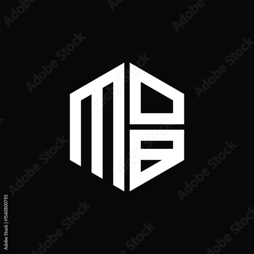 
MOB logo MOB icon MOB monogram MOB letter minimalist Circle flat Unique modern abstract logo design.