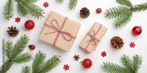 Flatlay Christmas Gift Comp...