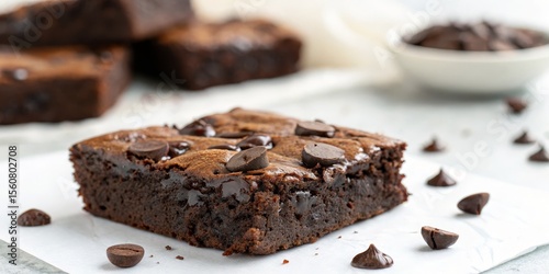 Fudgy Chocolate Chip Browni...