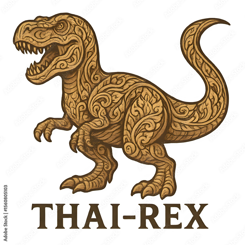 Obraz premium dinosaur vector illustration