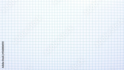 A clean white square-ruled paper with light blue gridlines. 