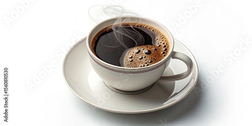 Steaming Cup of Coffee High...