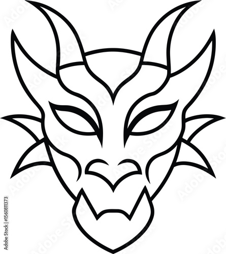tribal wolf tribal tattoo design