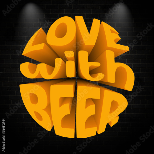 Love with beer
