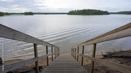 Experience the calming nature of Porvoo, Finland, as gentle waves lap at the shore. Spring brings vibrant scenery and peaceful vibes, perfect for relaxation and enjoying the outdoors.	