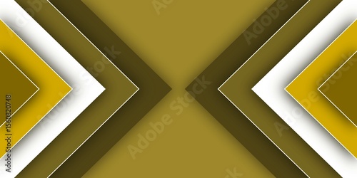 abstract gradient papercut background (gold-yellow-brown)