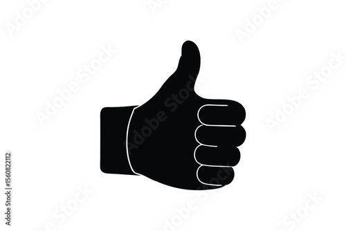 hand with thumb up