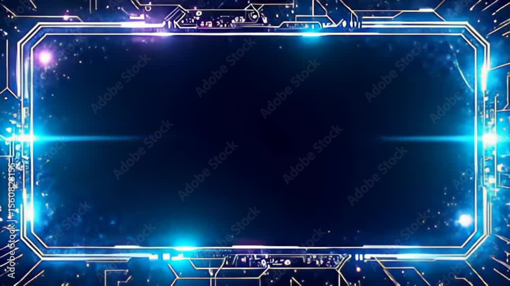 change your visuals with amp magnetize modern technology perimeter shot with circle wish edges, besiege aside brilliant salvo of magenta and galvanizing aqua that sparkle and twinkle wish