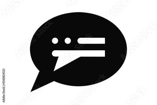 chat message vector icon