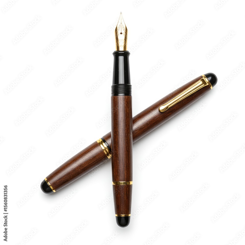 pen on white background pen on white background