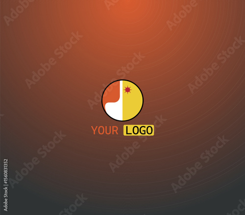 Bold and modern logo for tech startups, media companies, or creative studios.