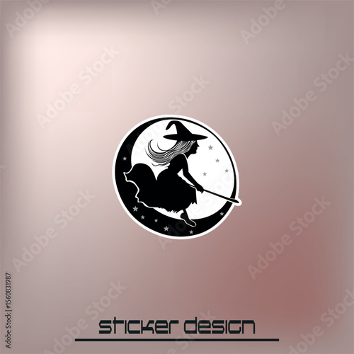 Add a touch of magic to your world with our captivating witch-on-a-broomstick sticker. Embrace enchantment and embrace your inner witch.