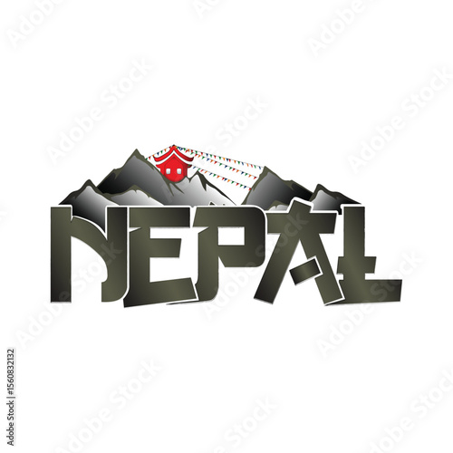Nepal || Nepal text || Nepal text effect || Nepal typography ||  Nepal text effect transparent || Nepal typography logo || Nepal clipart || Nepal PNG 