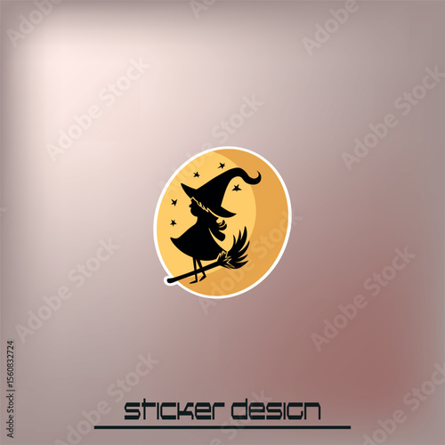 Add a touch of magic to your world with our captivating witch-on-a-broomstick sticker. Embrace enchantment and embrace your inner witch.