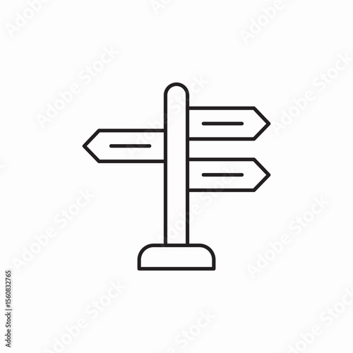 road directions signs icon sign vector