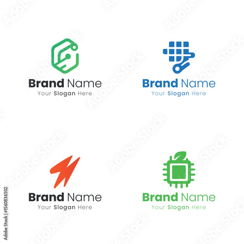 Professional Logo Design Services for Tech Companies Modern Minimalist Brand Identity Creation