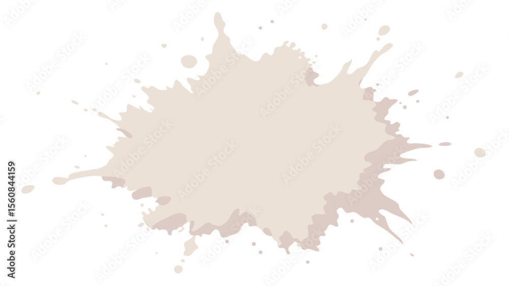Abstract beige paint splash with textured effect suitable for design backgrounds Abstract beige paint splash with textured effect suitable for design backgrounds
