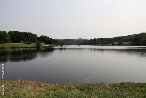 Etang de Sagnat, ville de Bessines sur Gartempe, département de la Haute Vienne, France