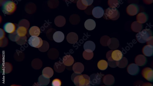 Repeating light leaks bokeh screen effect for video footage. Animated moving out of focus bokeh light source to be used in movie projects to make nice, warm feel or as a background for presentations.
