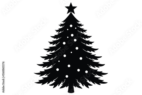 christmas tree vector