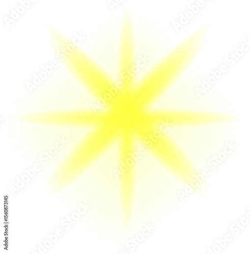 yellow starlight vector	
