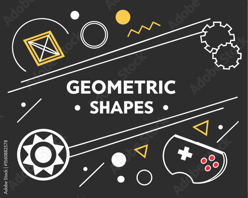 vector illustration of an abstract background with circles