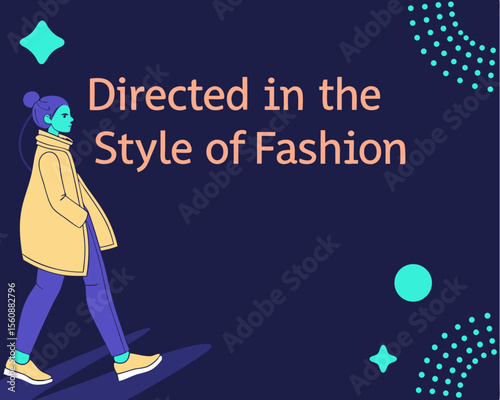 The idea of a fashion hologram is synonymous with a digital and technological fashion background that showcases futuristic fashion design