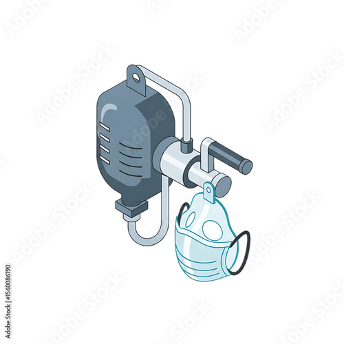 Blood transfusion and oxygen bag system.