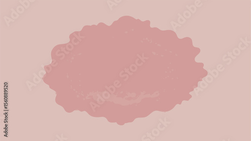Abstract blush pink organic shape with a textured design suitable for backgrounds