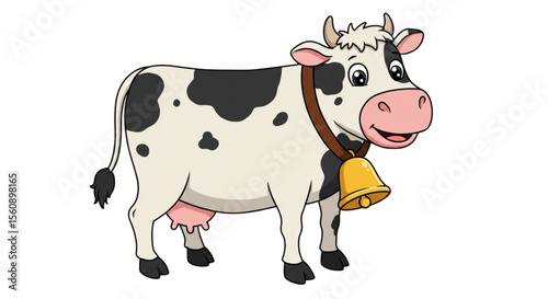 funny cow cartoon