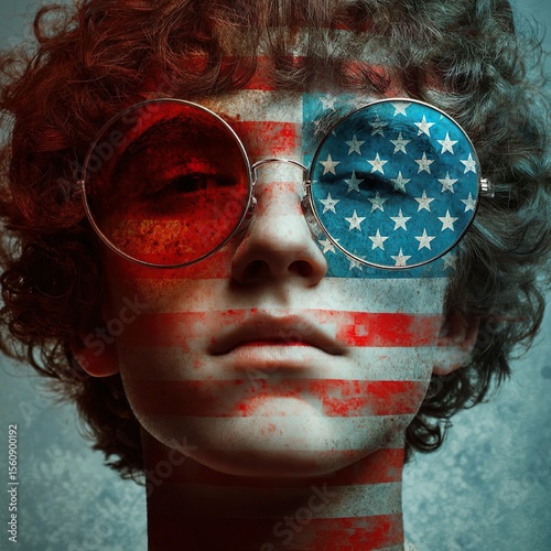 A blend of neurodiversity and July 4th.