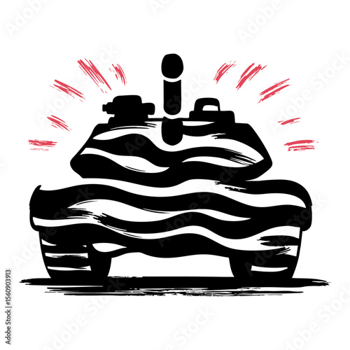 Tank vector illustration