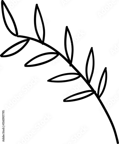 Branche d'olivier