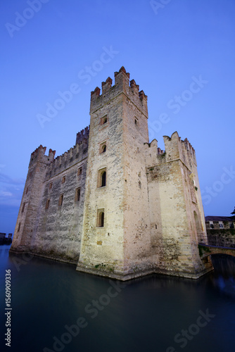 The scaliger castle of Sirmione, Italy