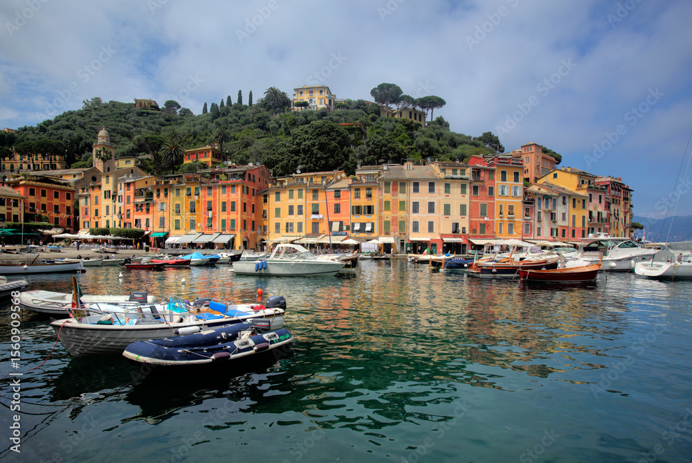 Fototapeta premium The harbour of Portofino, Liguria, Italy