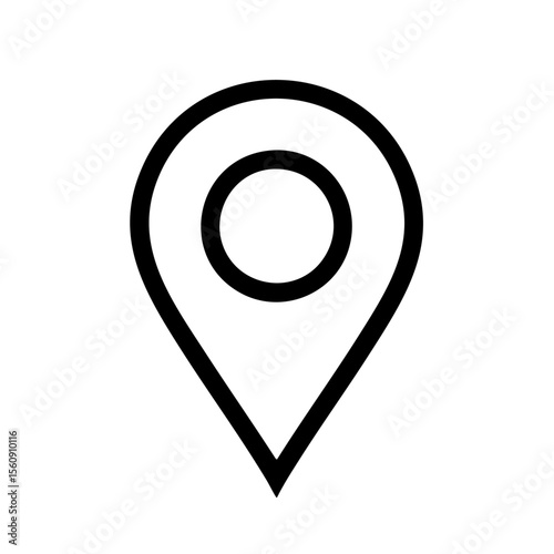 vector map pointer icon