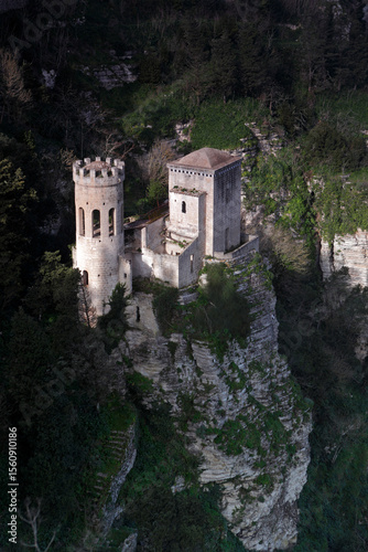 Wallpaper Mural View of Torretta Pepoli, Erice, Trapani, Sicily, Italy Torontodigital.ca