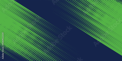 Sports background design with blue green abstract modern template. of sports players in various activities.