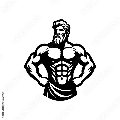 Zeus odin god fitness gym show muscle body	
