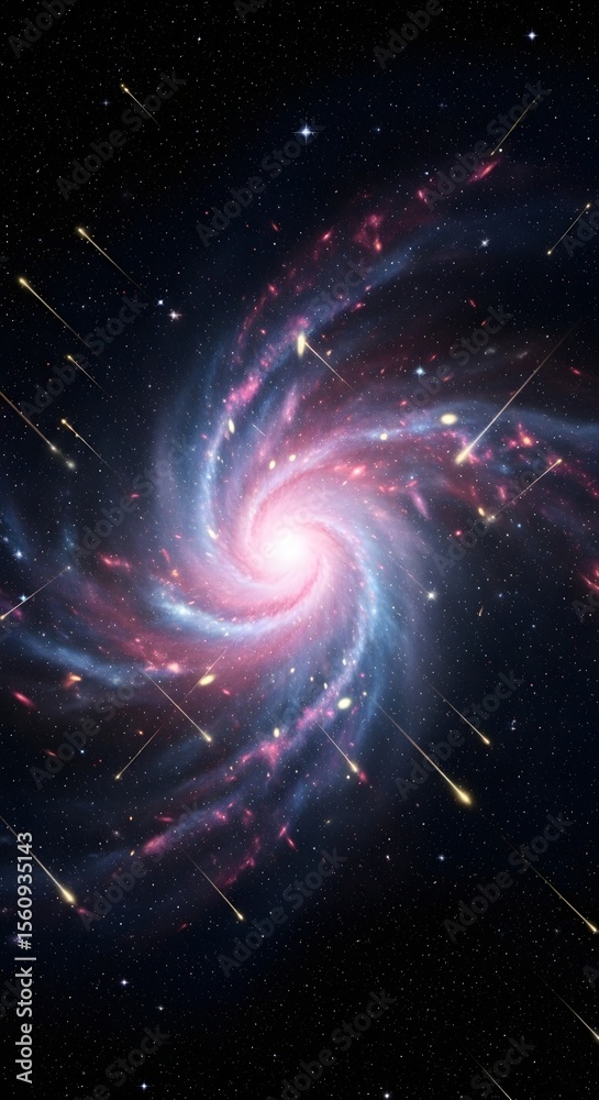 Naklejka premium Futuristic & Magical Image